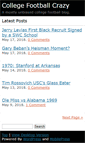 Mobile Screenshot of collegefootballcrazy.com